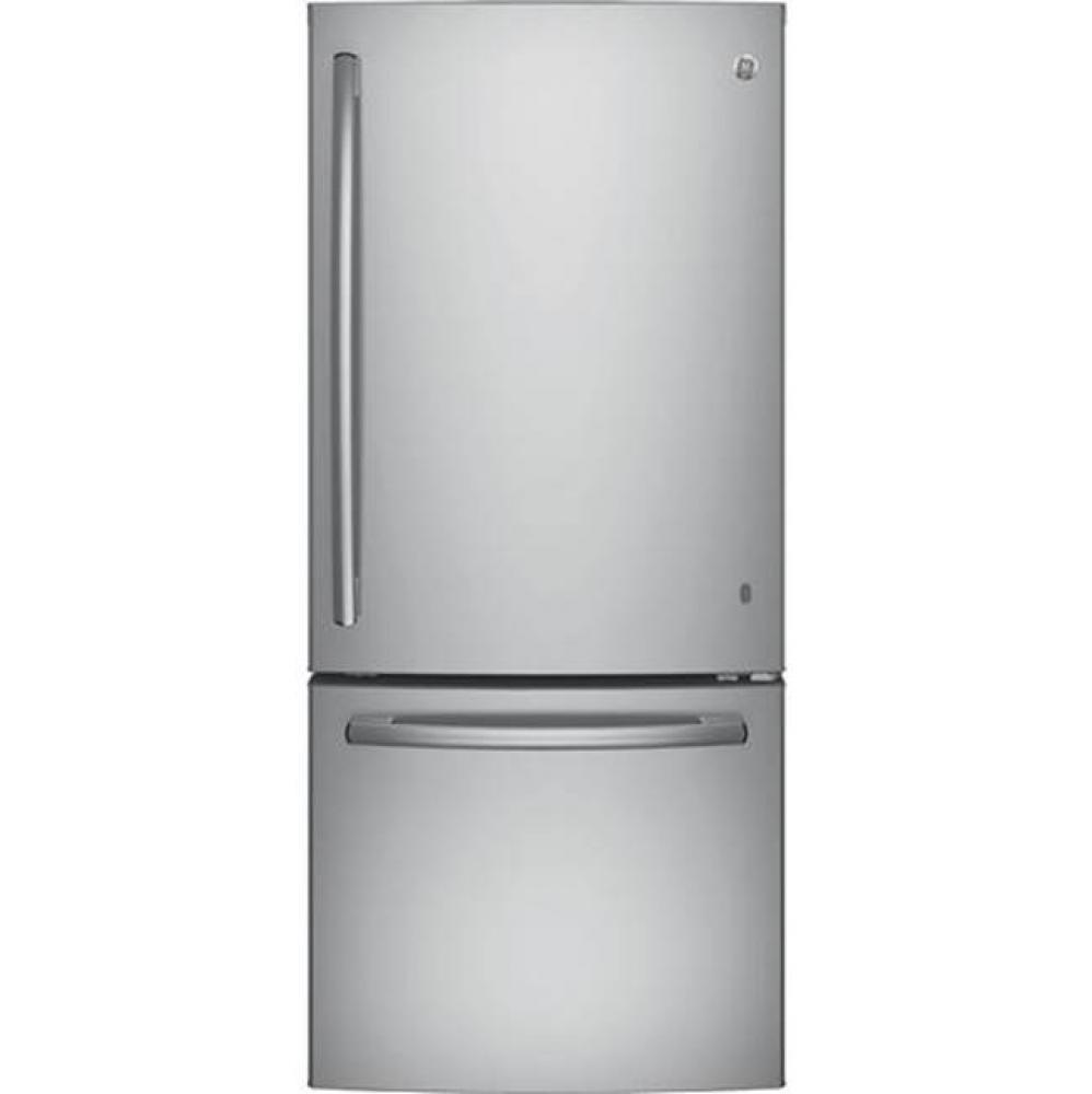 GE ENERGY STAR 21.0 Cu. Ft. Bottom-Freezer Refrigerator