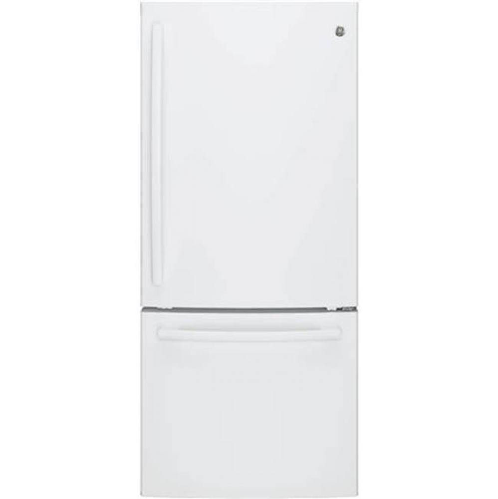 GE ENERGY STAR 21.0 Cu. Ft. Bottom-Freezer Refrigerator