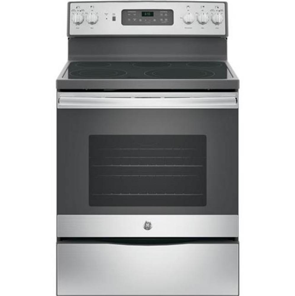 GE 30'' Free-Standing Electric Convection Range