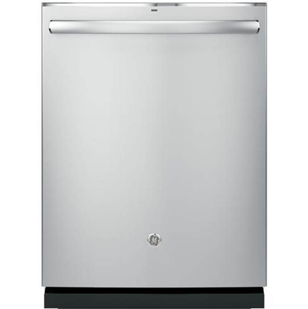 GE® Stainless Steel Interior Dishwasher with Hidden