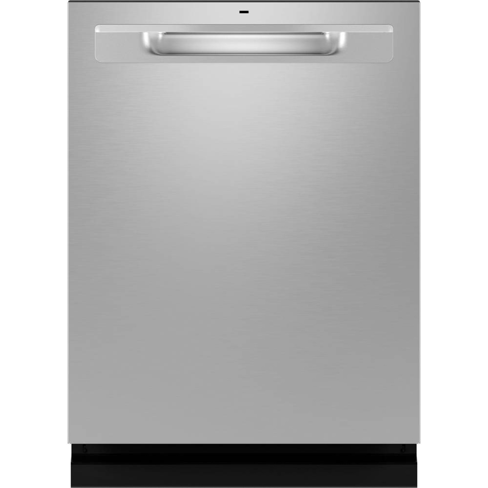 GE ENERGY STAR Fingerprint Resistant Top Control with Stainless Steel Interior Dishwasher with San