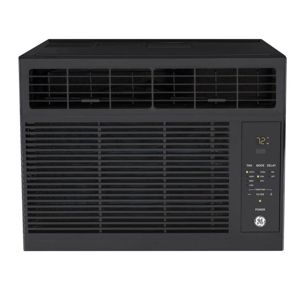 5,000 BTU Electronic Window Air Conditioner for Small Rooms up to 150 sq ft., Black