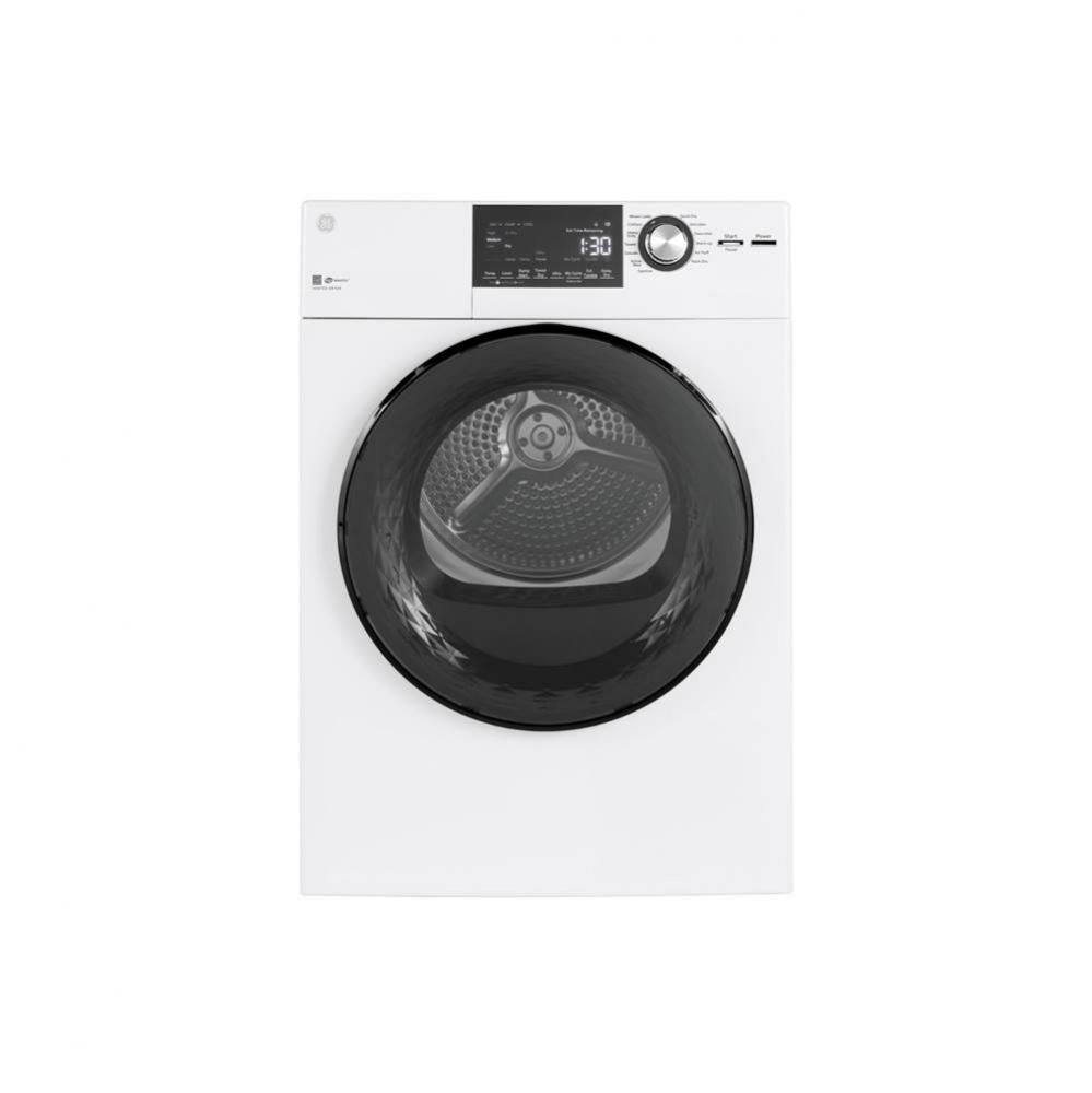 GE  24'' 4.3 Cu.Ft. Front Load Vented Electric Dryer with Stainless Steel Basket