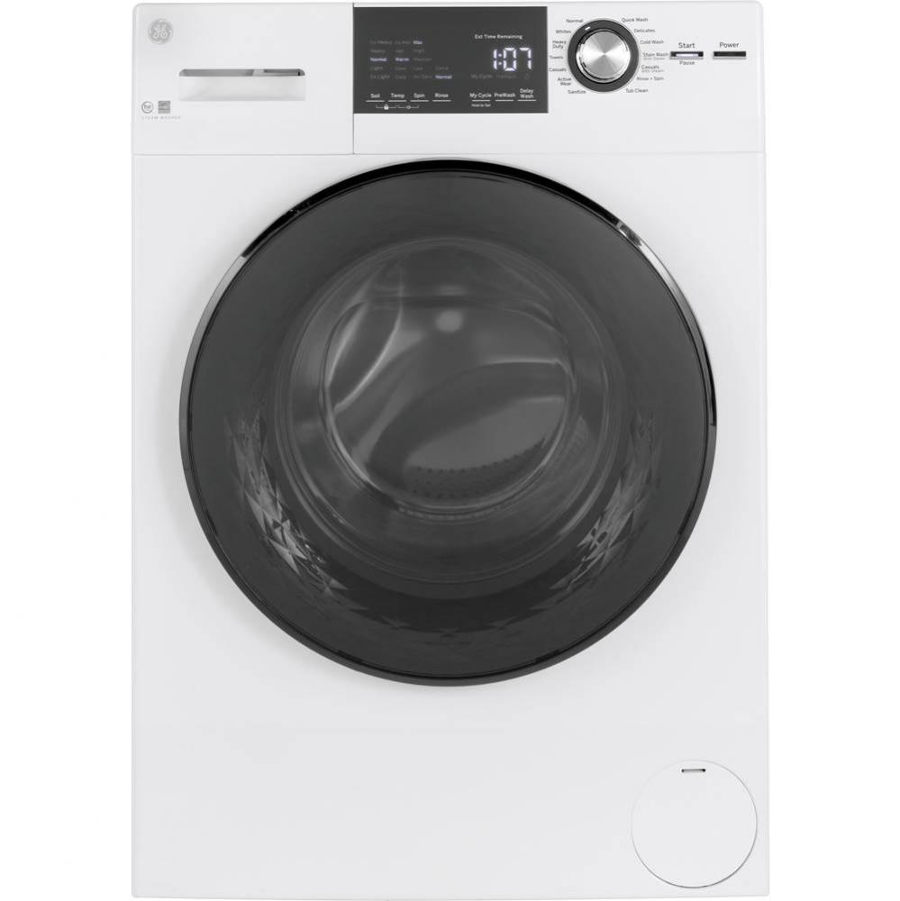 GE 24'' 2.4 Cu. Ft. ENERGY STAR Front Load Washer with Steam