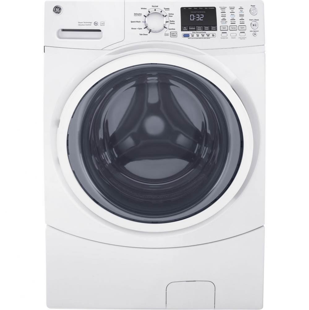 GE 4.5 cu. ft. Capacity Front Load ENERGY STAR Washer with Steam