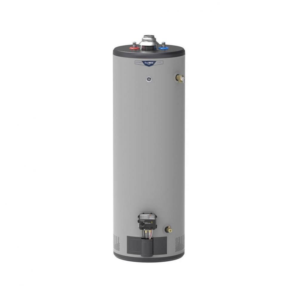 RealMAX Platinum 40-Gallon Tall Natural Gas Atmospheric Water Heater