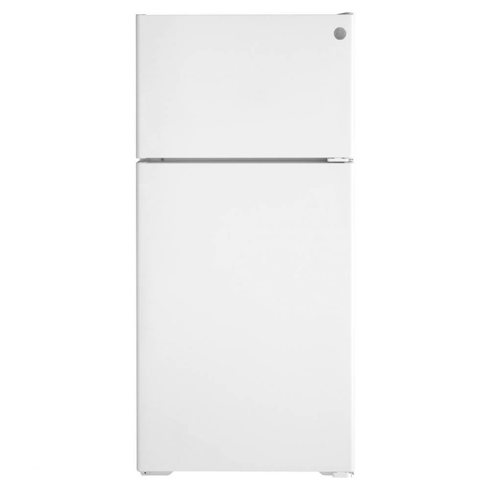 GE ENERGY STAR 16.6 Cu. Ft. Recessed Handle Top-Freezer Refrigerator