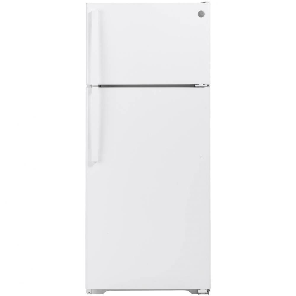 GE ENERGY STAR 17.5 Cu. Ft. Top-Freezer Refrigerator