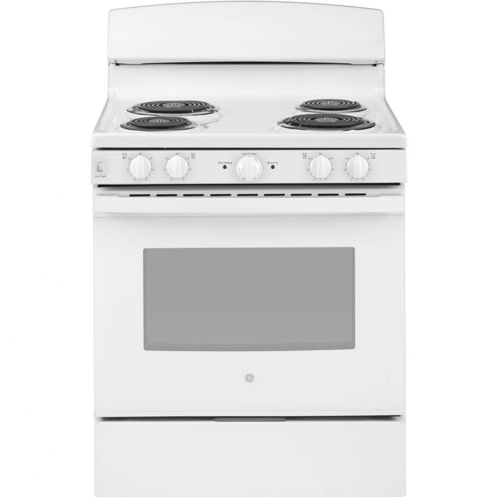 GE 30'' Free-Standing Electric Range