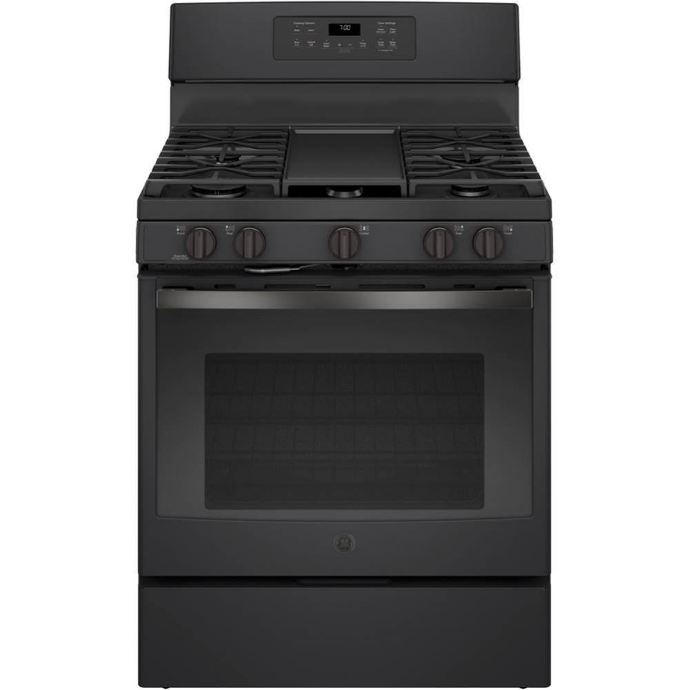 GE 30'' Free-Standing Gas Convection Range