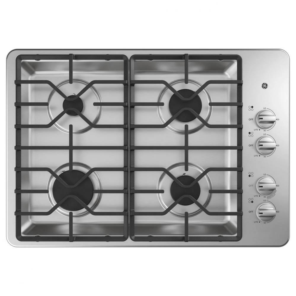 GE 30'' Built-In Gas Cooktop