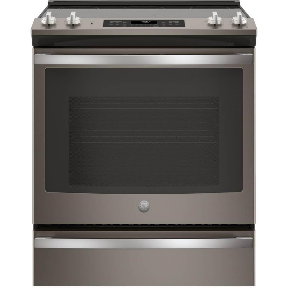 GE 30'' Slide-In Electric Convection Range