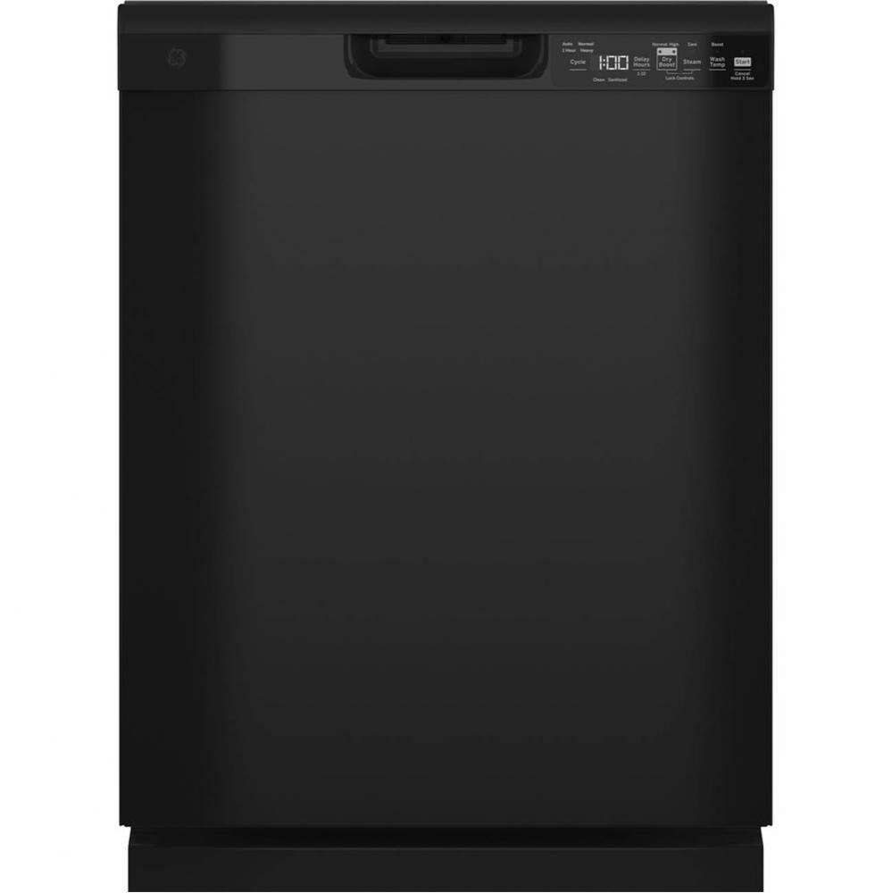 Front Control with Plastic Interior Dishwasher with Sanitize Cycle and Dry Boost