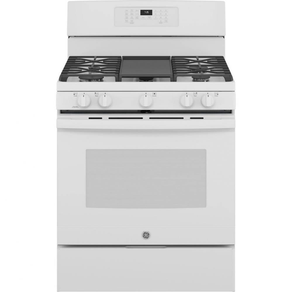 30'' Free-Standing Gas Convection Range with No Preheat Air Fry