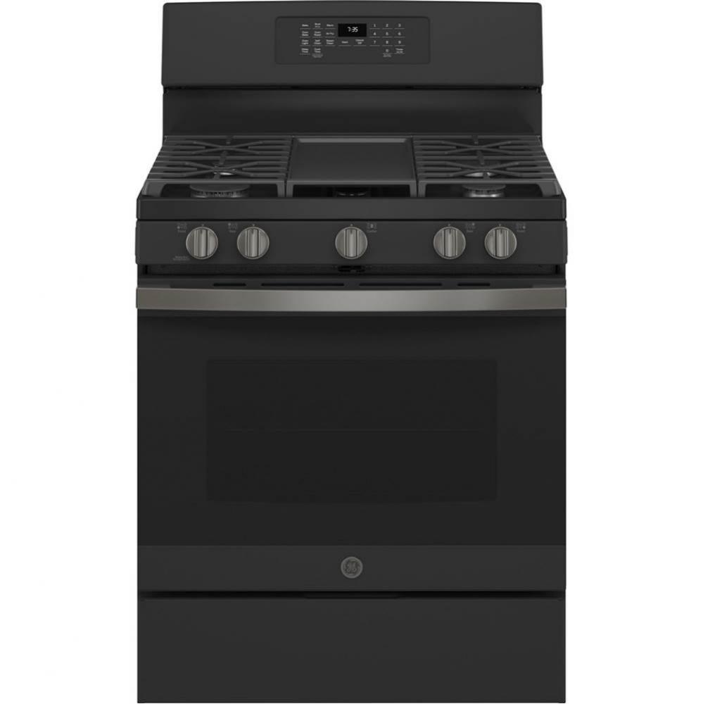 30'' Free-Standing Gas Convection Range with No Preheat Air Fry