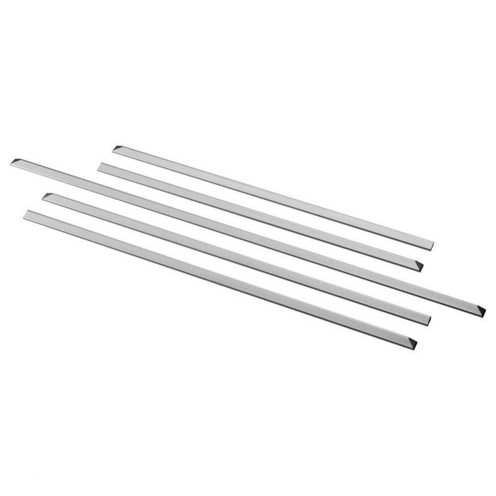 Slide-In Range Filler Kit - Stainless Steel