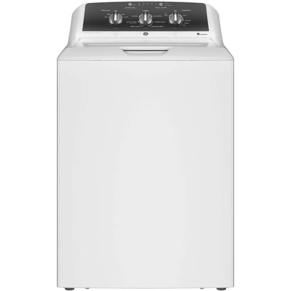 GE 4.3 cu. ft. Capacity Washer with Stainless Steel Basket,5-yr Limited Warranty