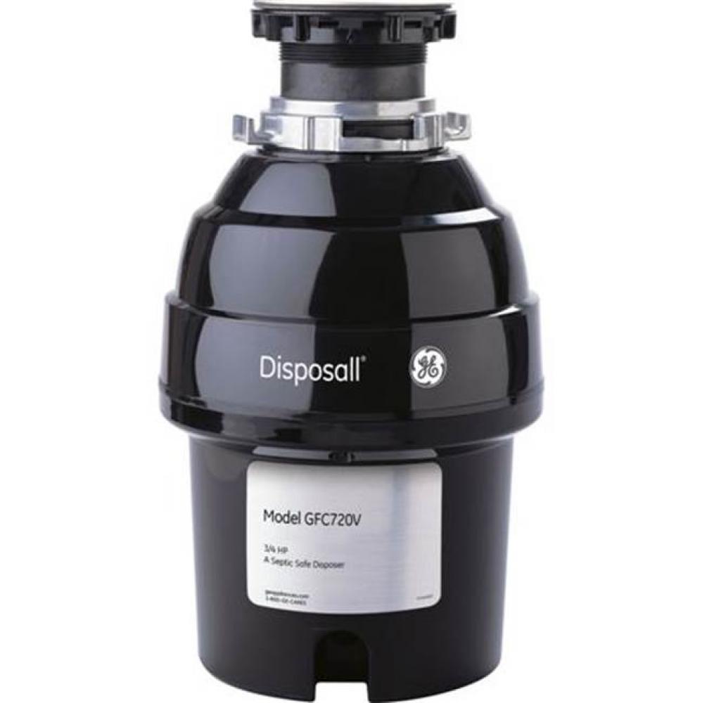 GE® 3/4 HP Continuous Feed Garbage Disposer -