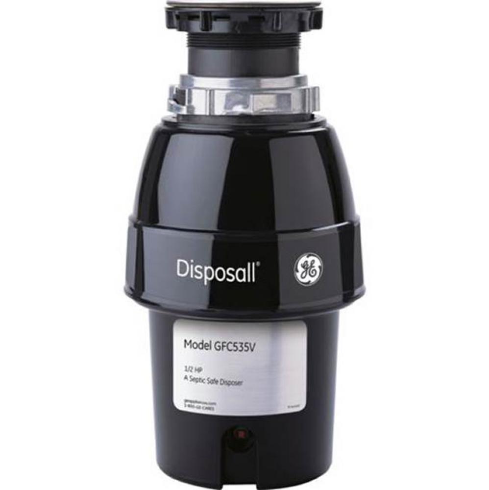 GE® 1/2 HP Continuous Feed Garbage Disposer