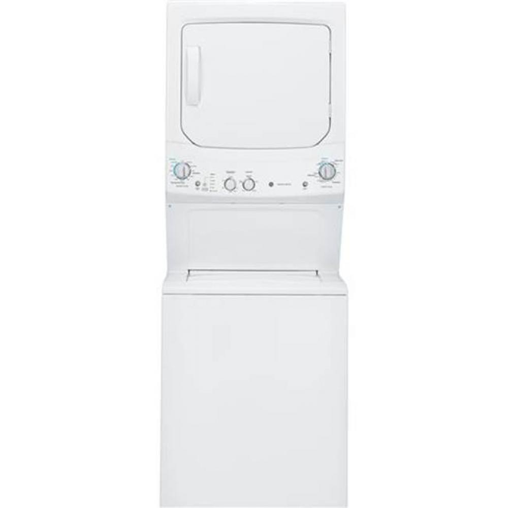 GE Unitized Spacemaker® 3.2 DOE cu. ft. Washer and 5.9 cu. ft. Gas
