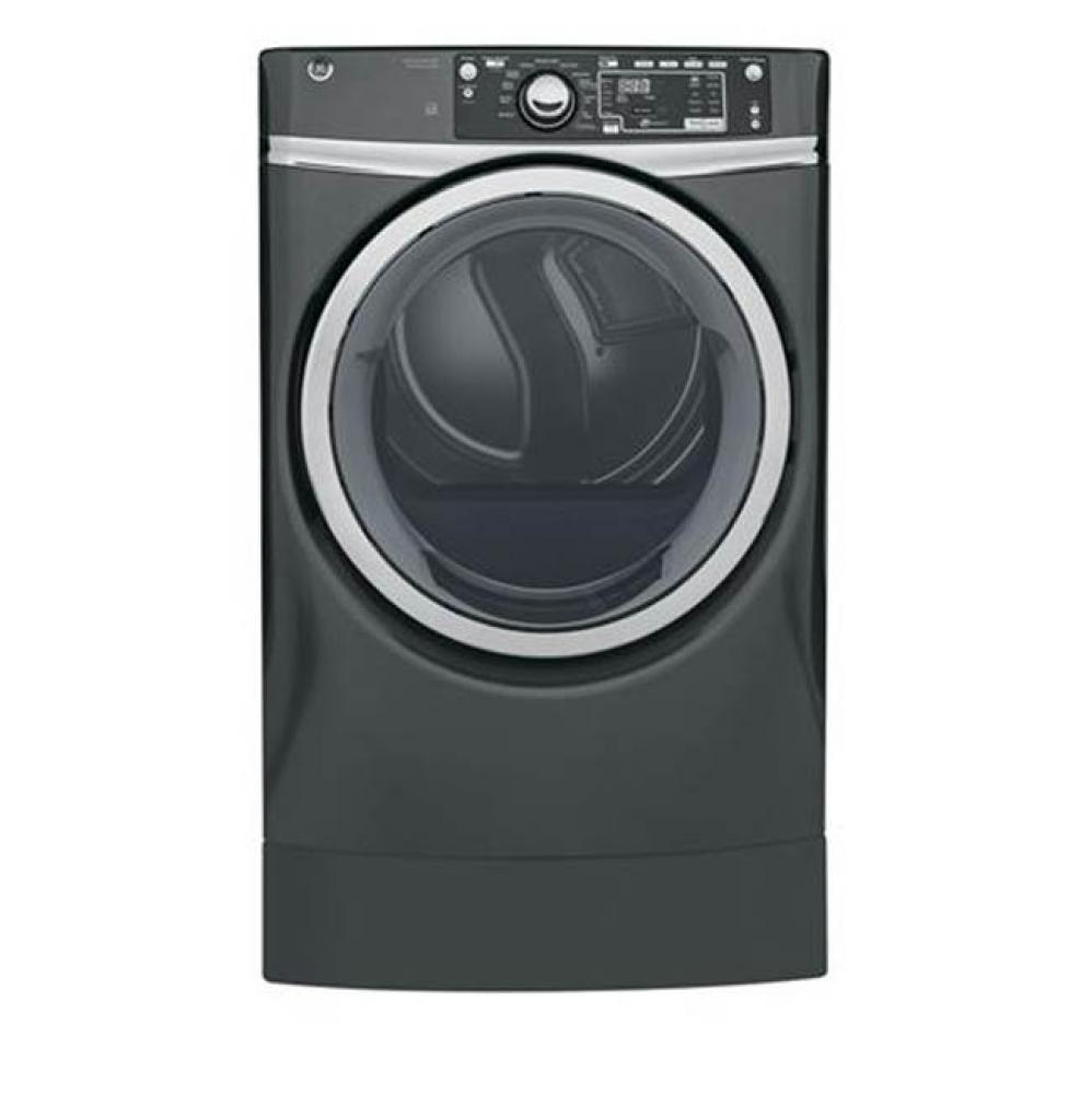 GE® 8.3 cu. ft. Capacity RightHeight? Front Load Electric ENERGY STAR® Dryer with