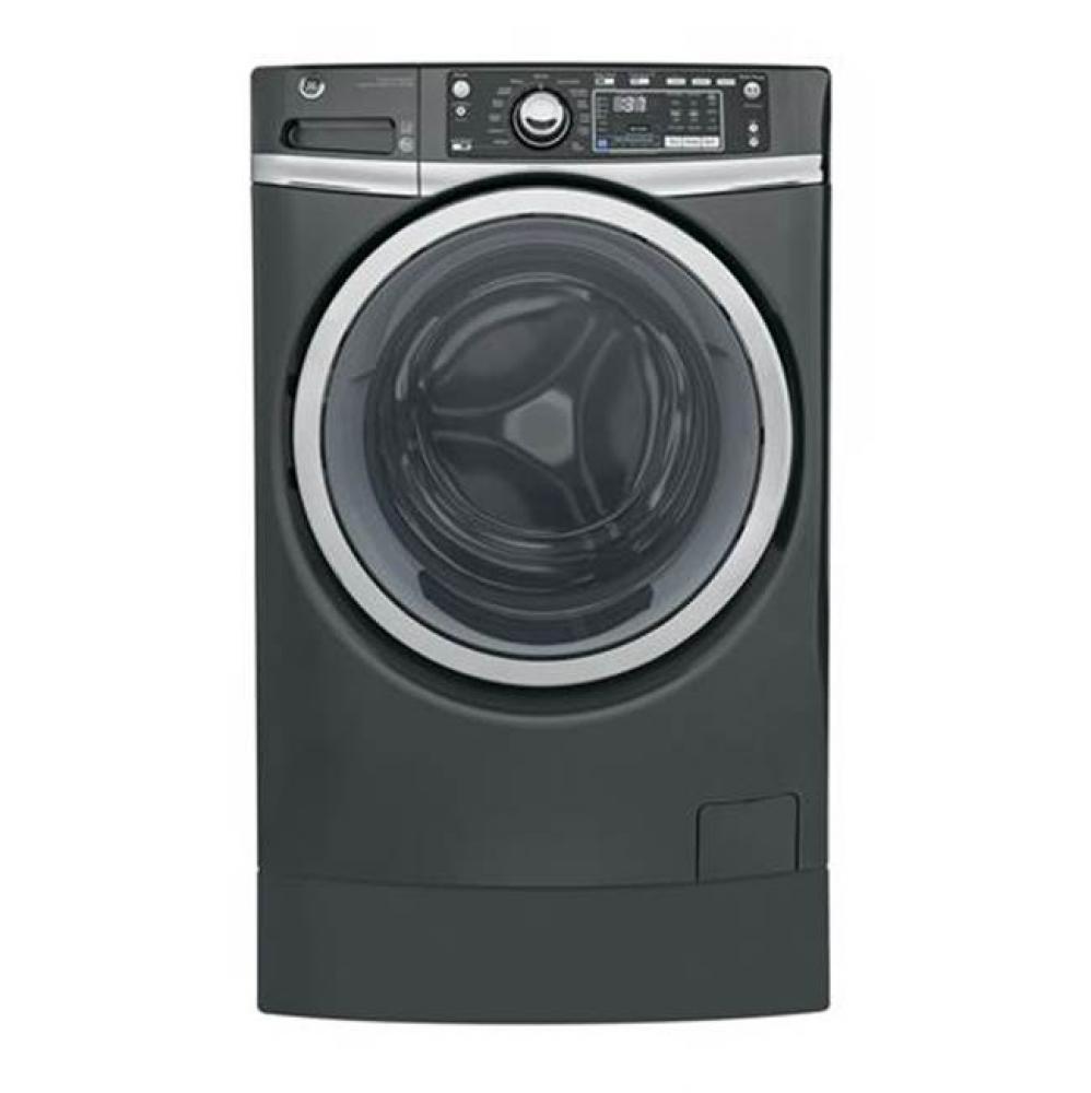 GE® 4.9 DOE cu. ft. Capacity RightHeight? Front Load ENERGY STAR® Washer with