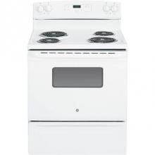 GE Appliances JBS27DFWW - GE® 30'' Free-Standing Electric