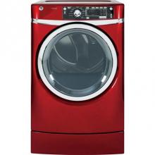 GE Appliances GFDR485EFRR - GE® 8.3 cu. ft. capacity RightHeight? Design Front Load electric dryer with