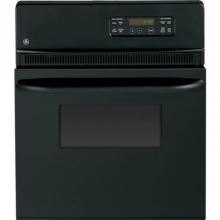 GE Appliances JRP20BJBB - GE 24'' Electric Single Self-Cleaning Wall Oven