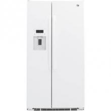 GE Appliances GZS22DGJWW - GE 21.9 Cu. Ft. Counter-Depth Side-By-Side Refrigerator