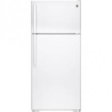 GE Appliances GTE16DTHWW - GE® ENERGY STAR® 15.5 Cu. Ft. Top-Freezer