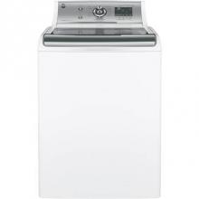 GE Appliances GTW810SSJWS - GE® 5.1 DOE cu. ft. capacity washer with stainless steel