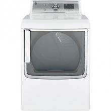 GE Appliances GTD86GSSJWS - GE® 7.8 cu. ft. capacity gas dryer with stainless steel drum and
