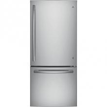 GE Appliances GBE21DSKSS - GE ENERGY STAR 21.0 Cu. Ft. Bottom-Freezer Refrigerator