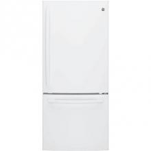 GE Appliances GBE21DGKWW - GE ENERGY STAR 21.0 Cu. Ft. Bottom-Freezer Refrigerator