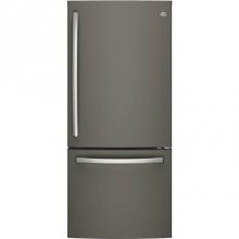 GE Appliances GDE21EMKES - GE ENERGY STAR 21.0 Cu. Ft. Bottom-Freezer Refrigerator