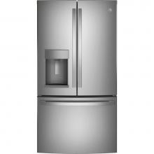 GE Appliances GFD28GYNFS - GE 27.7 Cu. Ft. Fingerprint Resistant French-Door Refrigerator with Door In Door