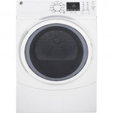 GE Appliances GFD45ESSMWW - GE 7.5 cu. ft. Capacity Front Load Electric Dryer with Steam