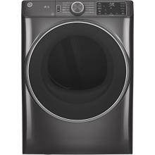 GE Appliances GFD55GSPNDG - GE 7.8 cu. ft. Capacity Smart Front Load Gas Dryer