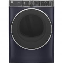 GE Appliances GFD85GSPNRS - GE 7.8 cu. ft. Capacity Smart Front Load Gas Dryer with Steam