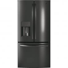 GE Appliances GFE24JBLTS - GE ENERGY STAR 23.7 Cu. Ft. French-Door Refrigerator