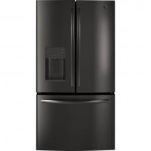 GE Appliances GFE26JBMTS - GE ENERGY STAR 25.6 Cu. Ft. French-Door Refrigerator