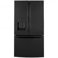 GE Appliances GFE26JGMBB - GE ENERGY STAR 25.6 Cu. Ft. French-Door Refrigerator