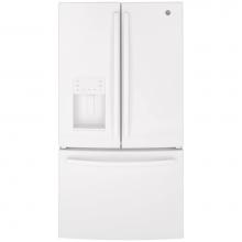 GE Appliances GFE26JGMWW - GE ENERGY STAR 25.6 Cu. Ft. French-Door Refrigerator