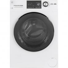 GE Appliances GFW148SSMWW - GE 24'' 2.4 Cu. Ft. ENERGY STAR Front Load Washer with Steam