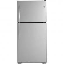 GE Appliances GTE19JSNRSS - GE ENERGY STAR 19.2 Cu. Ft. Top-Freezer Refrigerator