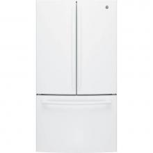 GE Appliances GNE27JGMWW - GE ENERGY STAR 27.0 Cu. Ft. French-Door Refrigerator
