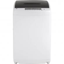 GE Appliances GNW128PSMWW - GE Space-Saving 2.8 cu. ft. Capacity Portable Washer with Stainless Steel Basket