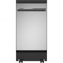 GE Appliances GPT145SSLSS - GE 18'' Portable Dishwasher