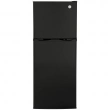 GE Appliances GPV10FGNBB - GE 9.9 Cu. Ft. 12 Volt DC Power Top-Freezer Refrigerator